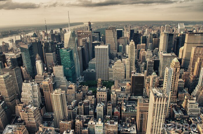 Fotobehang Uitzicht op Midtown