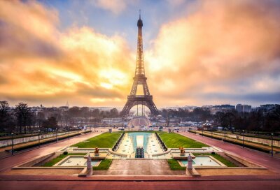 Uitzicht op Parijs en de hemel