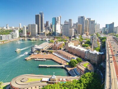 Fotobehang Uitzicht op Sydney in Australië