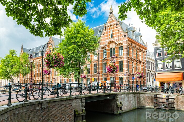 Fotobehang Universiteit van Amsterdam