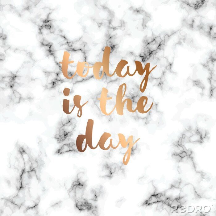 Fotobehang Vector marmeren textuurontwerp met typografische berichtaffiche, zwart-witte marmering oppervlakte, moderne luxueuze achtergrond