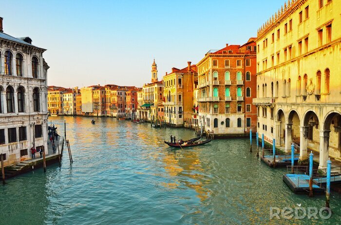 Fotobehang Venetië, Canal Grande