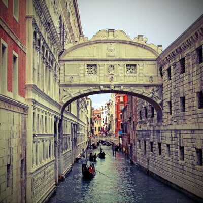 Fotobehang Venetië en de Brug der Zuchten