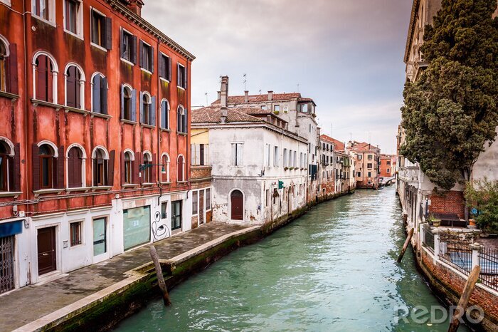 Fotobehang Venetië en turquoise water