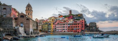 Fotobehang Vernazza, Cinque Terre, Italië