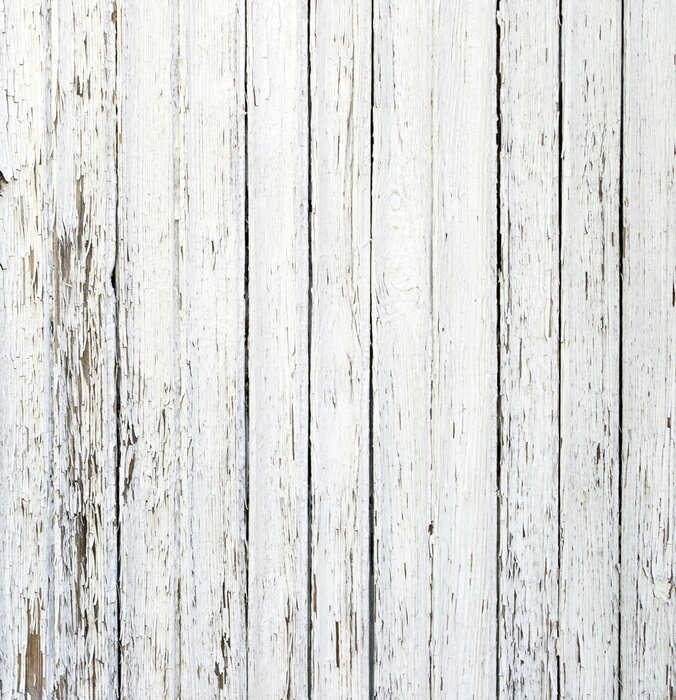 Fotobehang Verouderde witte borden