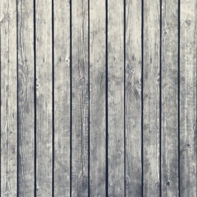Fotobehang Verticale planken in grijs
