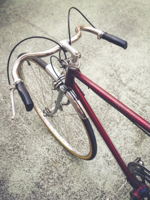 Fotobehang Vintage Hipster bicycle