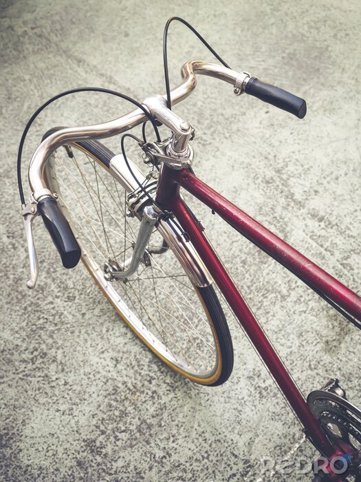 Fotobehang Vintage Hipster bicycle