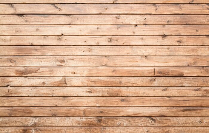 Fotobehang Vintage houten horizontale beige planken