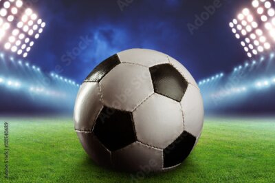 Fotobehang Voetbal in het voetbalstadion