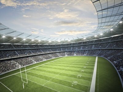 Fotobehang Voetbalstadion