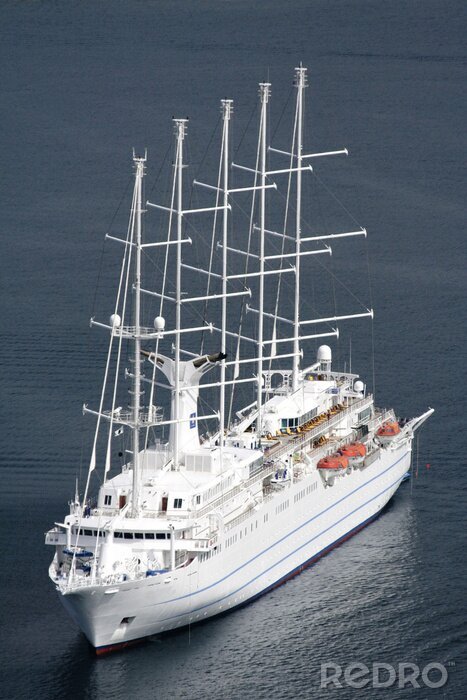 Fotobehang voilier croisière