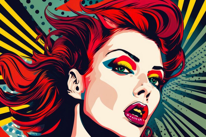 Fotobehang Vrouwelijke kracht