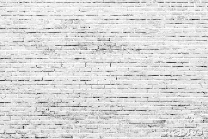 Fotobehang Vuile witte muur