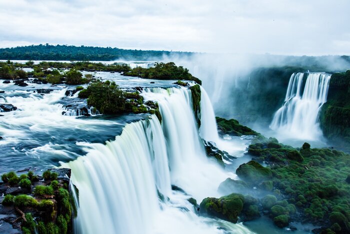 Fotobehang Waterval in Brazilië