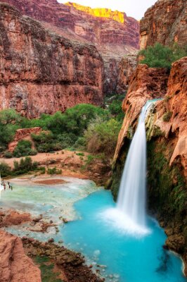 Fotobehang Waterval in de Grand Canyon