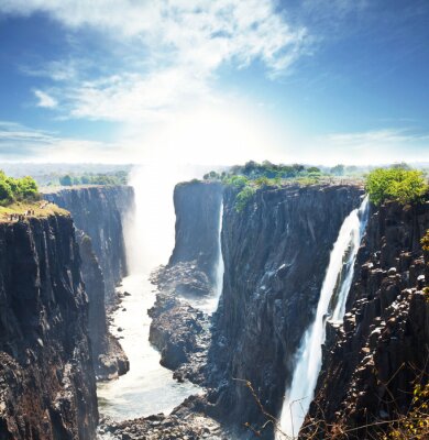 Fotobehang Waterval Victoria Falls