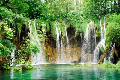 Fotobehang Watervallen in Kroatië