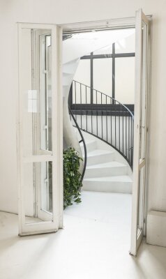 Fotobehang Wenteltrap