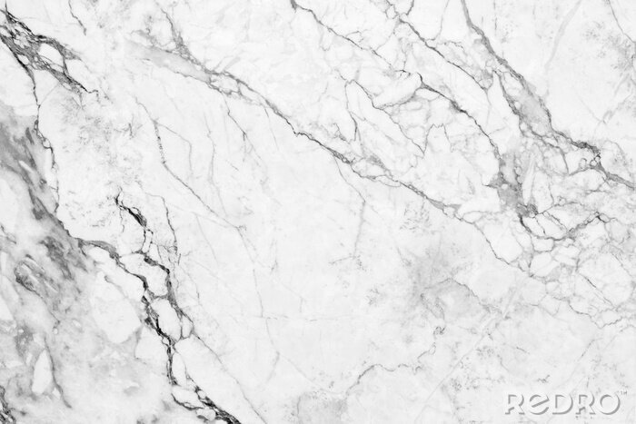 Fotobehang white marble texture background (High resolution).