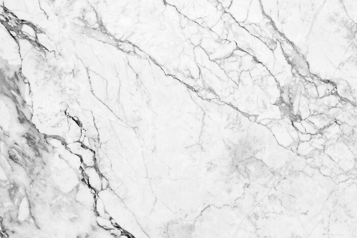 Fotobehang White marble texture background (High resolution).