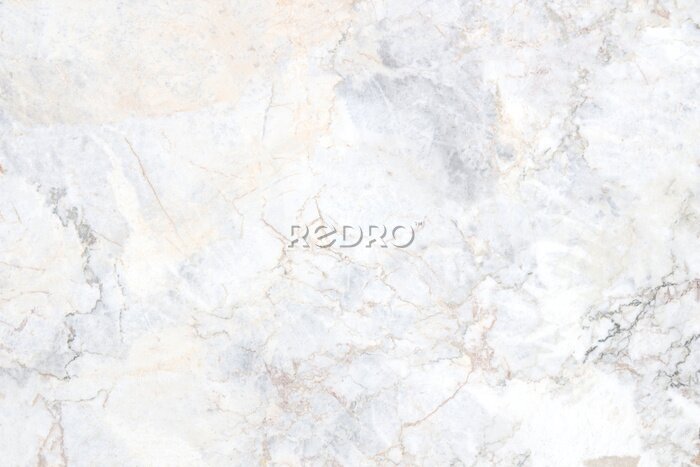 Fotobehang Wit marmer met delicaat goud