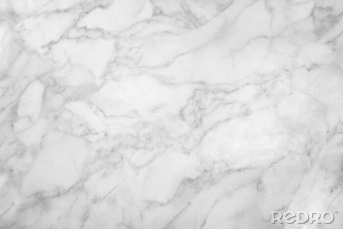 Fotobehang Wit marmer met grijze patronen