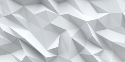 Fotobehang Witte verfrommelde 3D-textuur