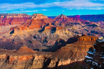 Fotobehang Woestijn en bergen in Arizona Grand Canyon National Park