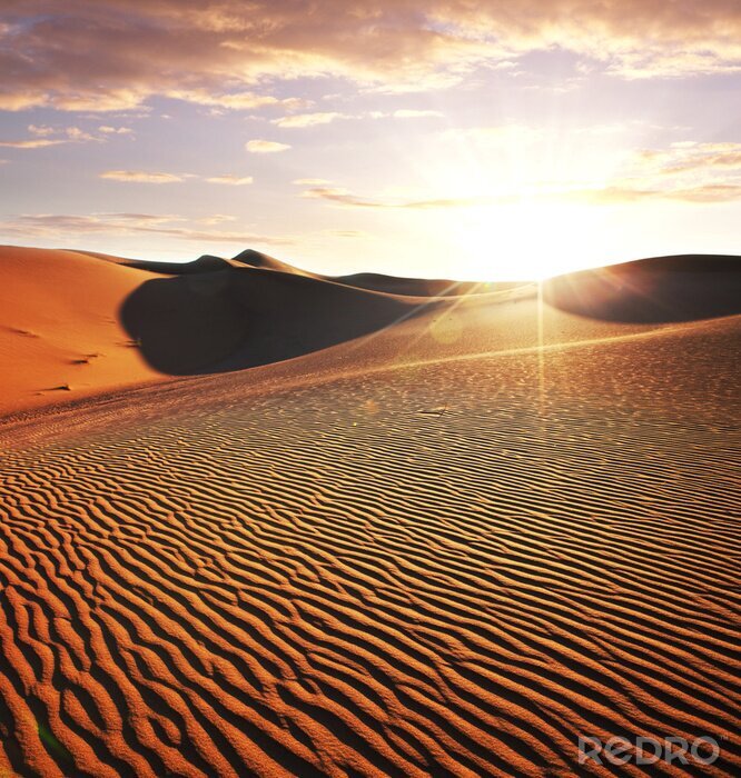 Fotobehang Woestijn landschap