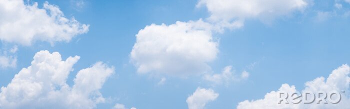 Fotobehang Wolken en blauwe lucht