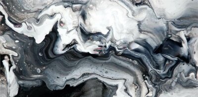 Fotobehang Wolken van lichtgekleurd marmer