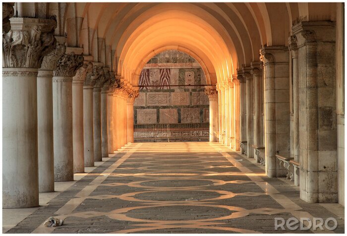 Fotobehang Дворец Дожей, Венеция