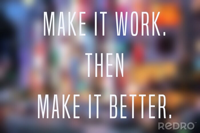 Fotobehang Zakelijke inspiratietekst