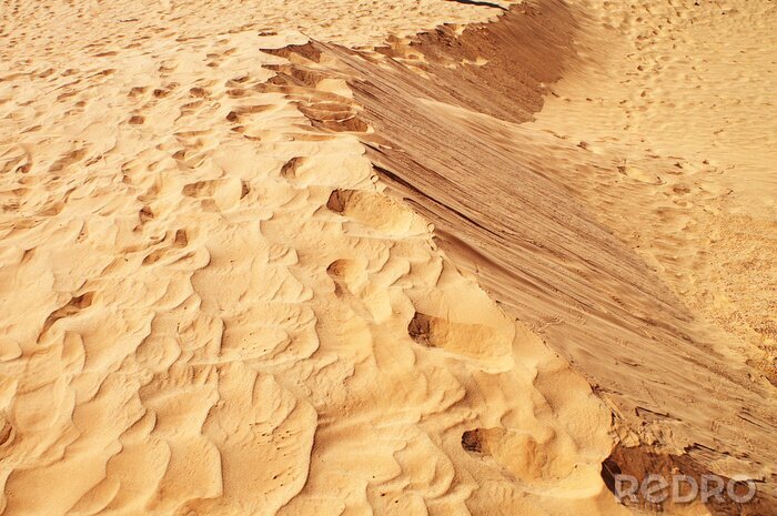 Fotobehang Zand in de woestijn