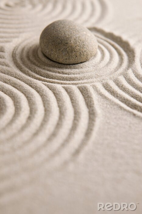 Fotobehang Zen stone