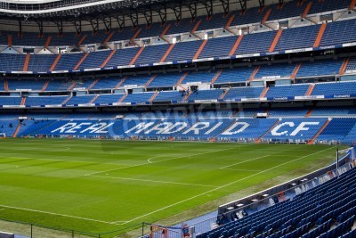 Fotobehang Zicht op de grasmat