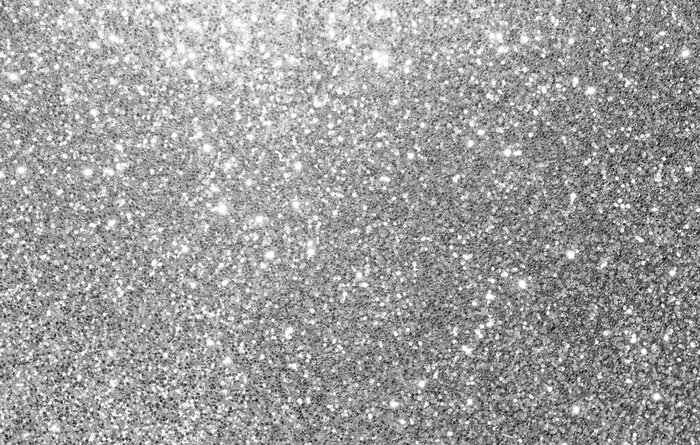 Fotobehang Zilveren glitters