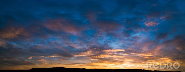 Fotobehang zonsondergang hemel