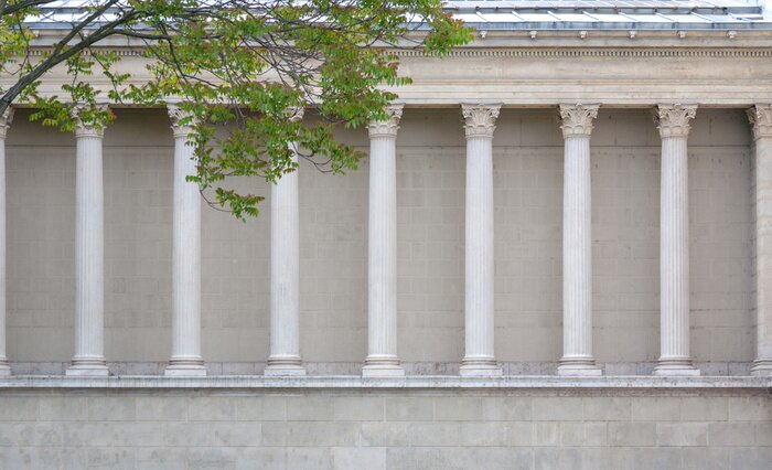 Fotobehang Zuilengalerij