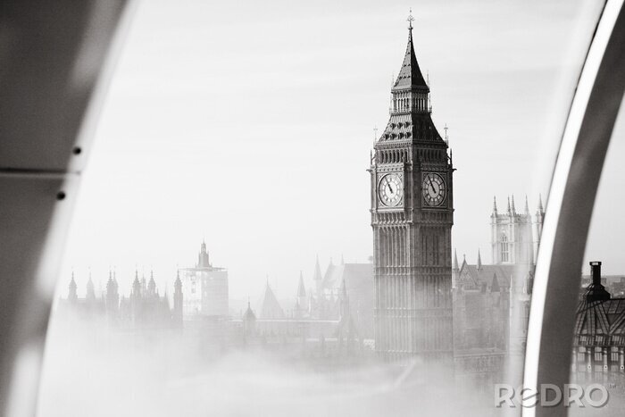 Fotobehang Zware mist raakt Londen