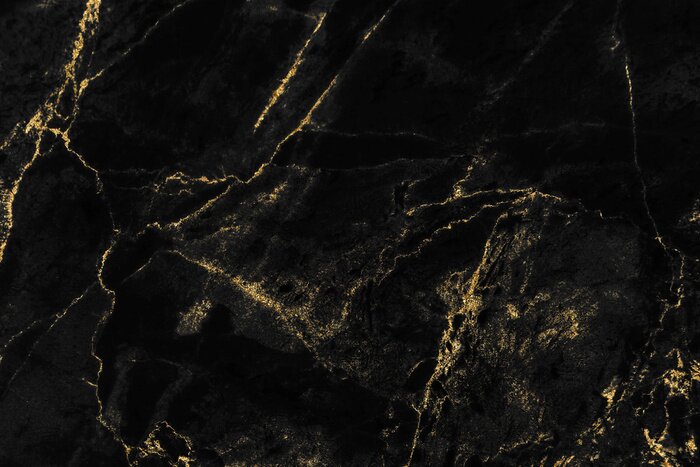 Fotobehang Zwart marmer