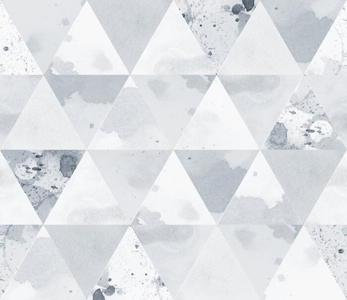 Fotobehang Zwart-wit patroon