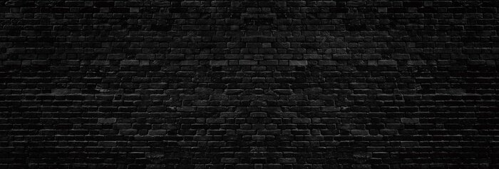 Fotobehang Zwarte muur in de schaduw