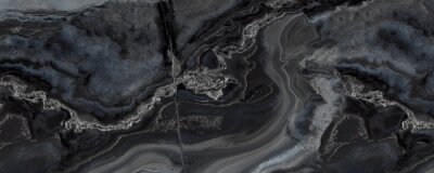 Fotobehang Zwarte onyxtextuur