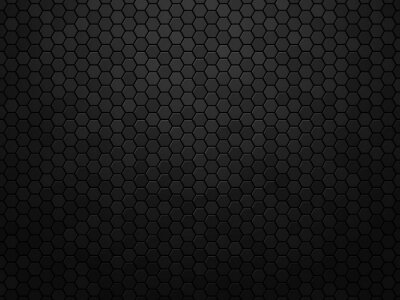 Fotobehang Zwarte zeshoeken achtergrond