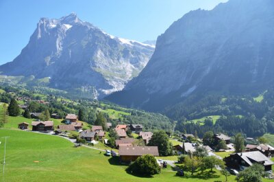 Fotobehang Zwitserse bergen