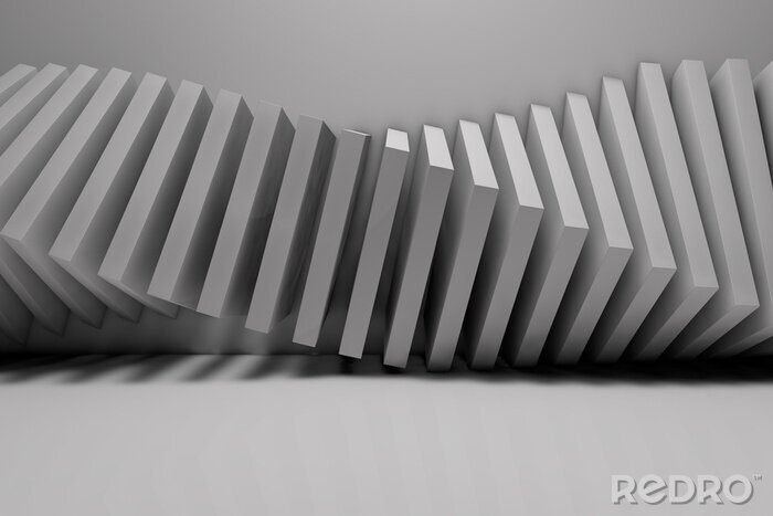 Poster 3d abstracte achtergrond