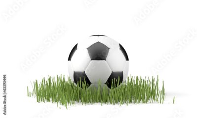 Poster 3D-stijl balafbeeldingen